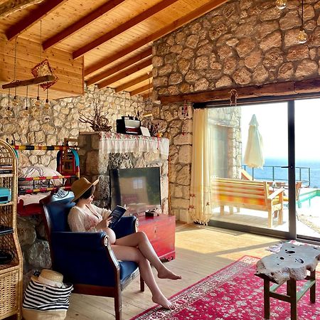 Shavilla Kalkan - Yali ' Da Korunakli 1+1 Villa Patara Exterior foto