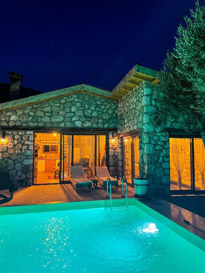 Shavilla Kalkan - Yali ' Da Korunakli 1+1 Villa Patara Exterior foto