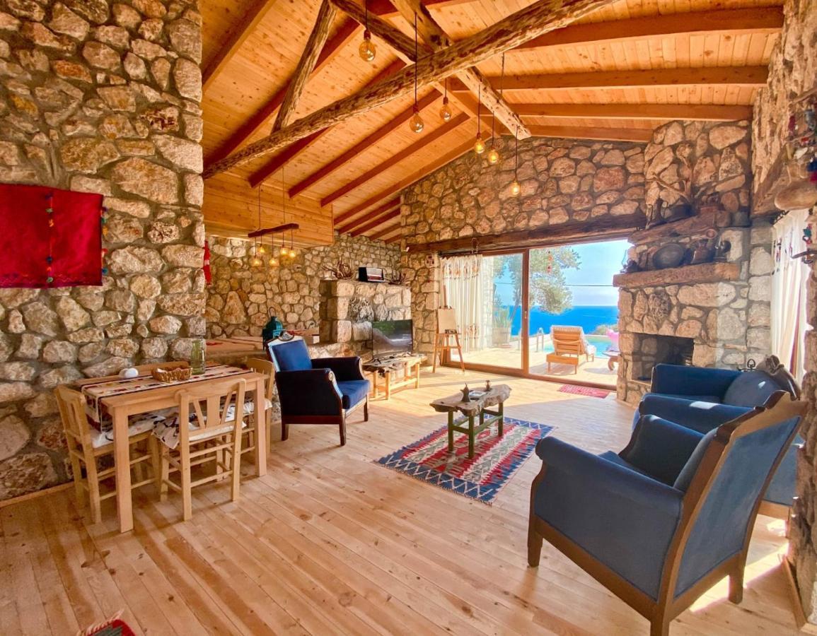 Shavilla Kalkan - Yali ' Da Korunakli 1+1 Villa Patara Exterior foto