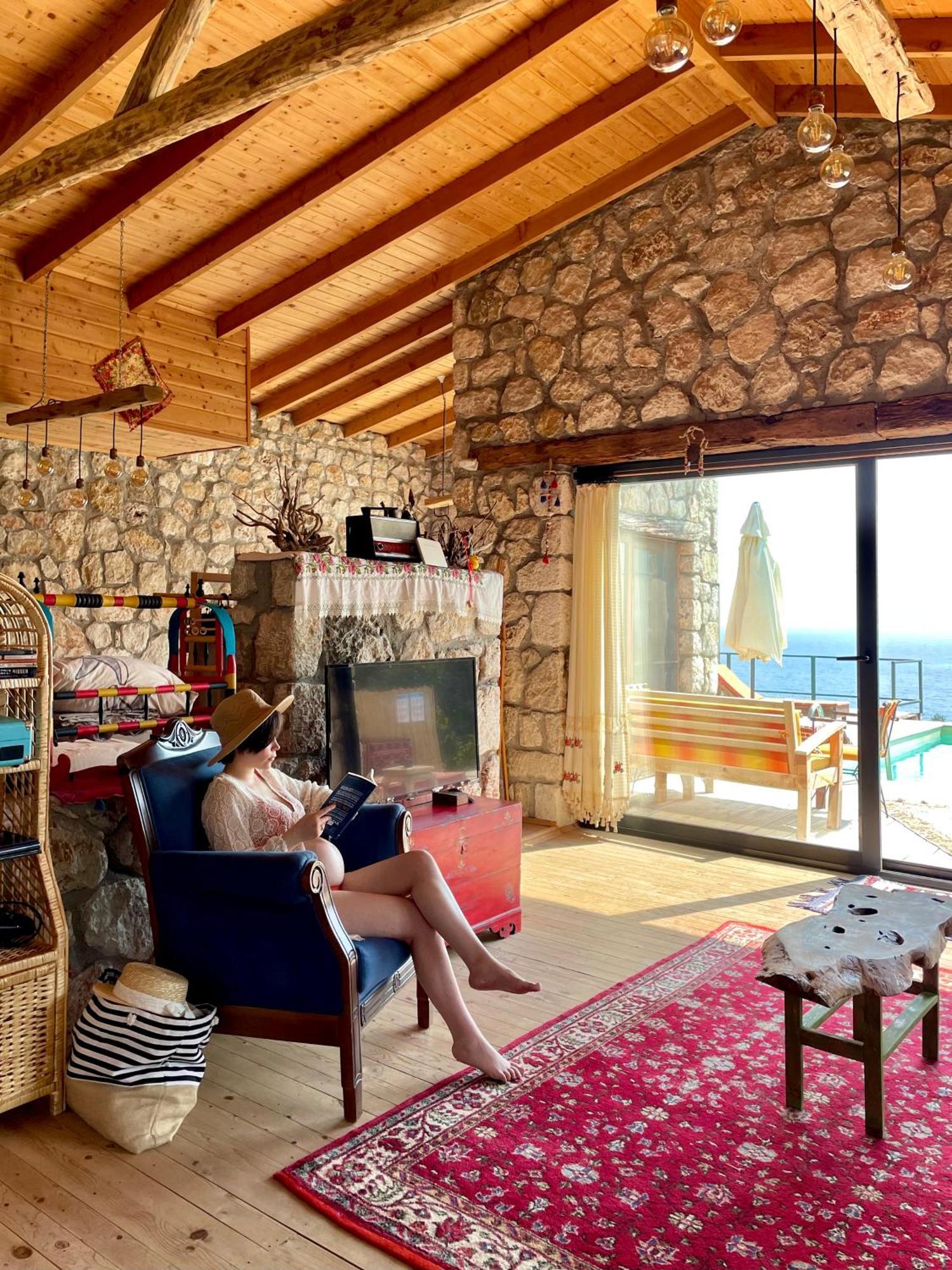 Shavilla Kalkan - Yali ' Da Korunakli 1+1 Villa Patara Exterior foto